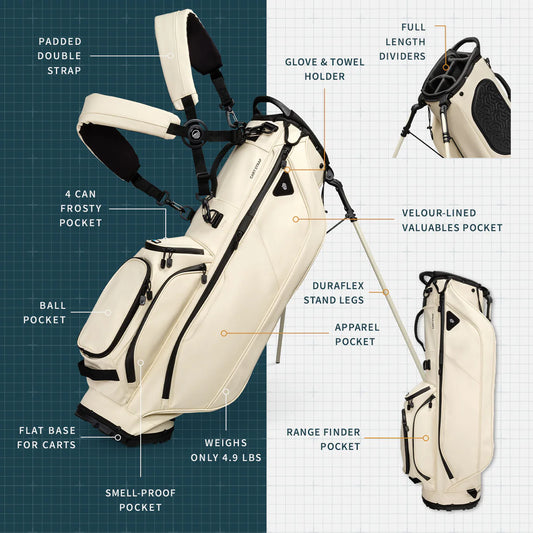 RYDER S-CLASS CREAM VEGAN LEATHER