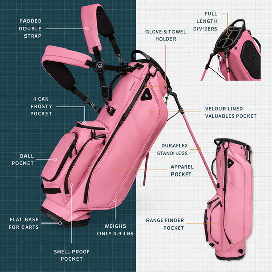 RYDER S-CLASS PINK VEGAN LEATHER
